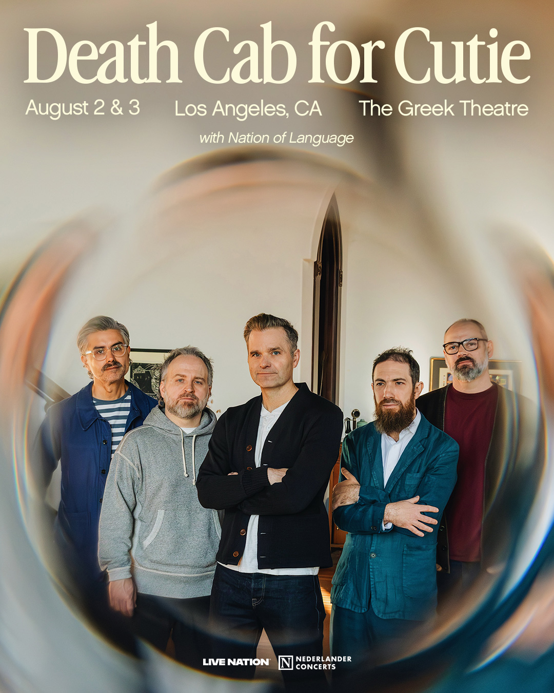 MEMBERS ONLY: Death Cab for Cutie at The Greek Theatre on August 3