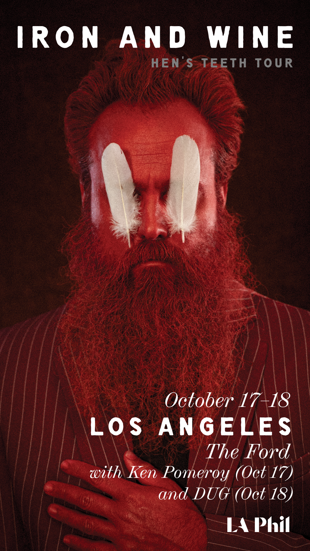 MEMBERS ONLY: Iron and Wine at The Ford on October 18th, 2026