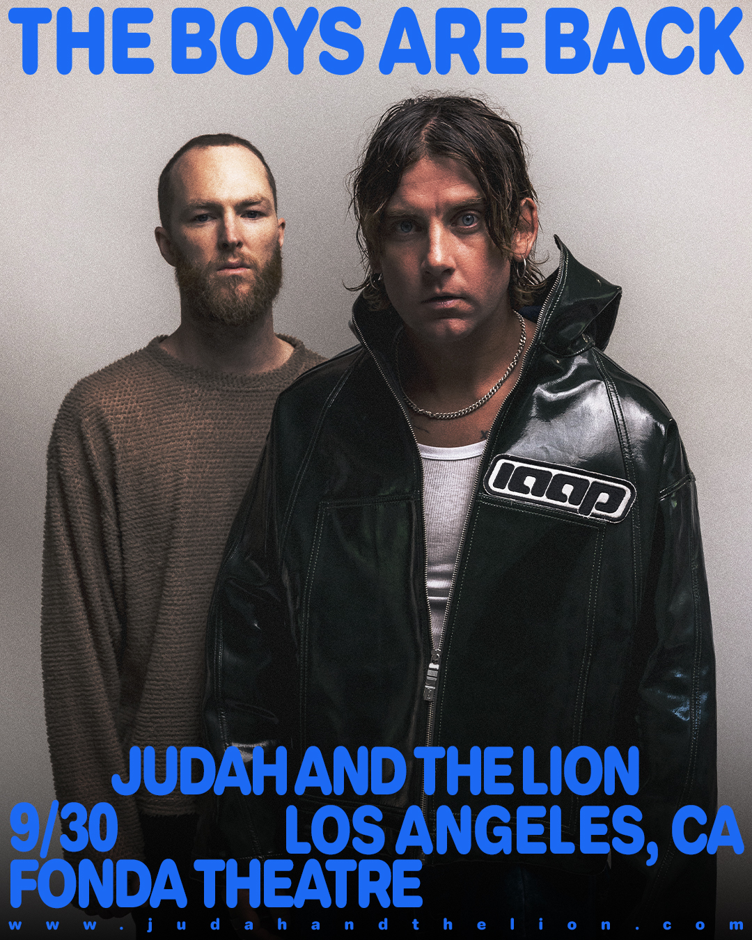 MEMBERS ONLY: Judah and The Lion at The Fonda Theatre on September 30th