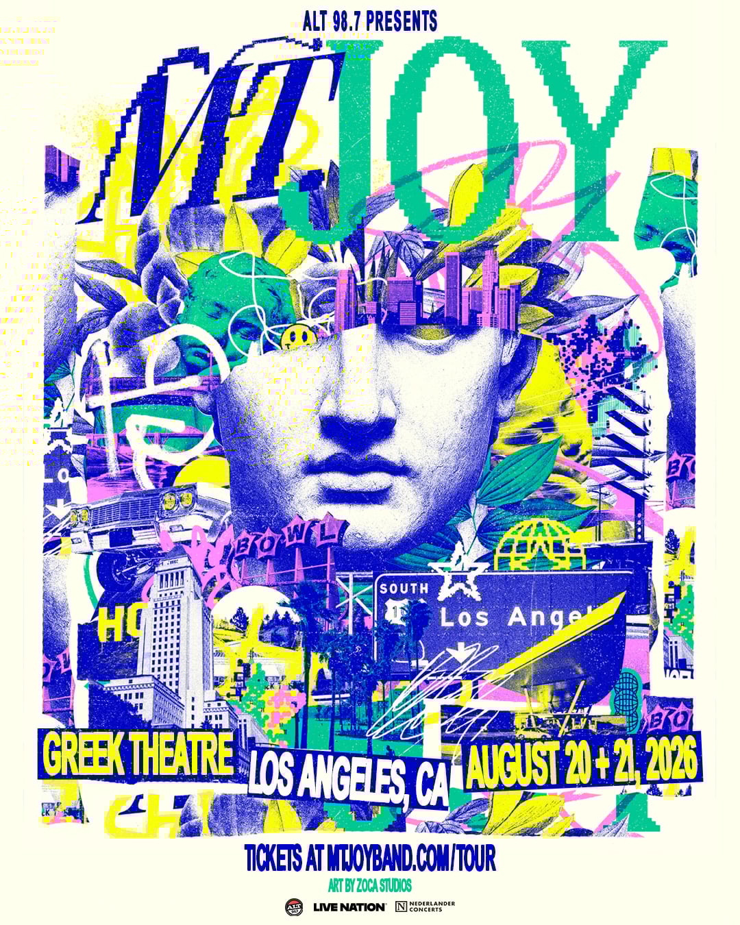 MEMBERS ONLY: Mt. Joy at Greek Theatre on Thursday, August 20, 2026