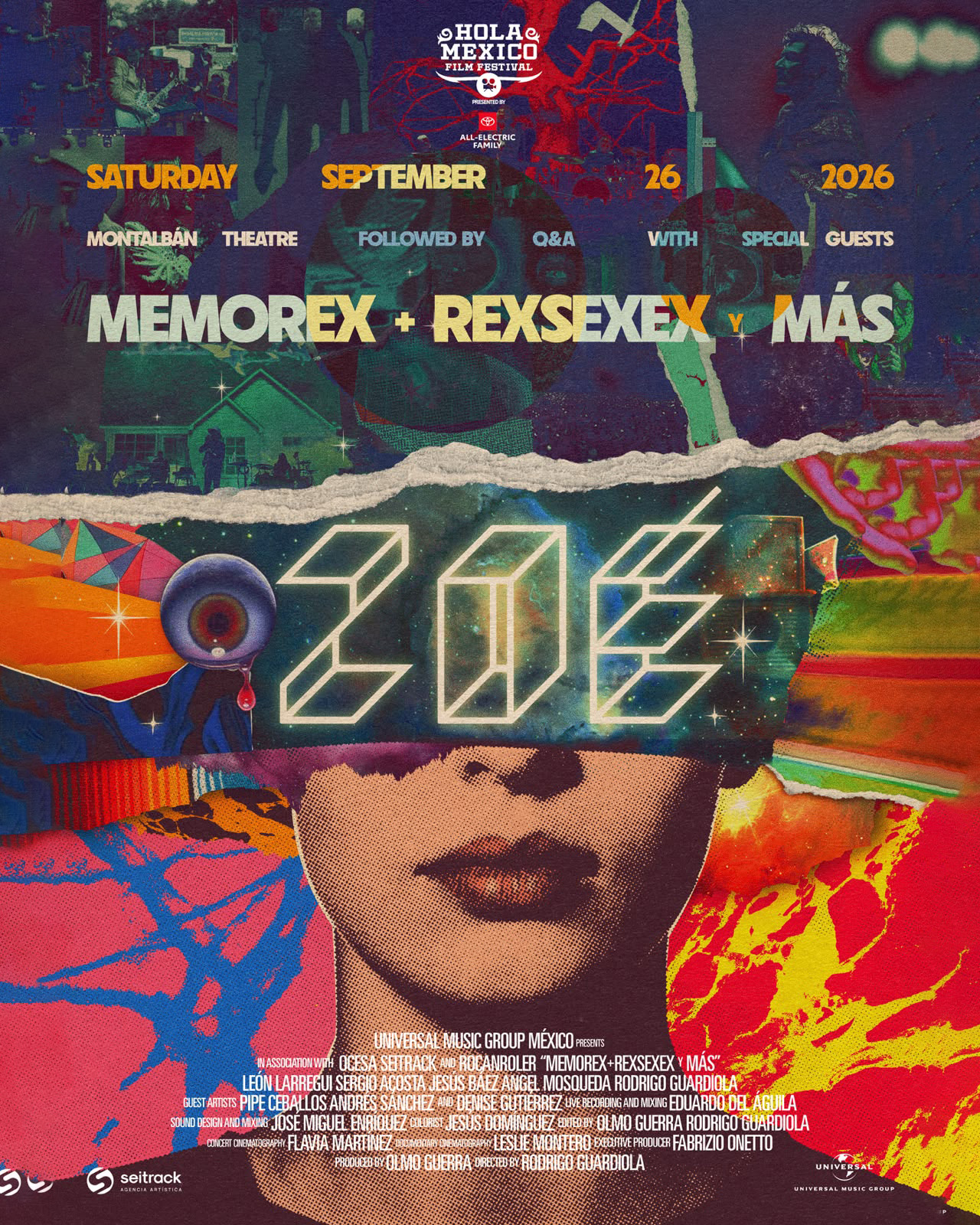 Hola Mexico Film Festivan Opening Night Screening Memorex + Rexsexex y Más at the Montalbán Theatre on Saturday, September 26