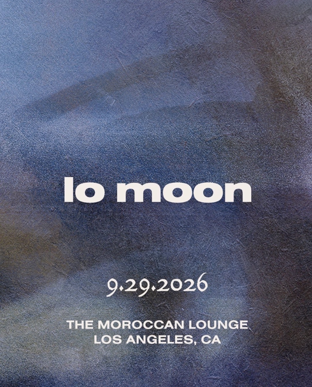 Lo Moon at The Moroccan Lounge on September 29